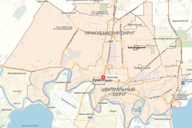 Прикубанский район – уникальное сочетание загородного уединения с непосредственной близостью к центру Краснодара 